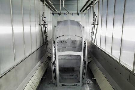 03/2024 Tesla Fabrik Gigafactory Produktion Berlin Brandenburg