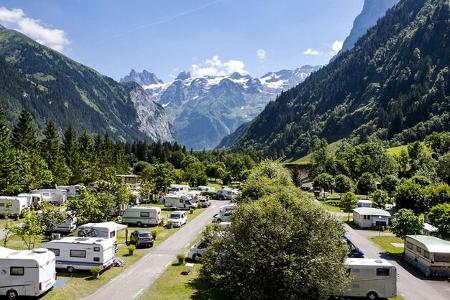 Top-15 Campingplätze, Schweiz
