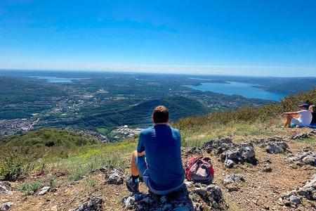 Panorama, Aussicht, Menschen, Seen, Berge