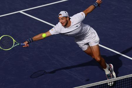 Tennis: Struff und Hanfmann in der dritten Runde Tennis: Struff und Hanfmann in der dritten Runde