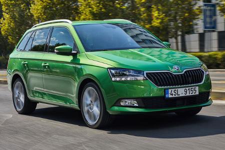 Skoda Fabia Combi Modellpflege 2021