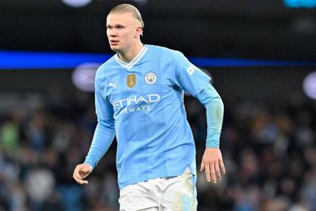 Platz 4: Erling Haaland (Manchester City) - Jahresgehalt: 22,8 Mio. Euro