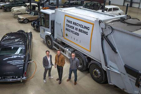 03/2022, Lunaz baut Diesel-Lkw auf Elektroantrieb um