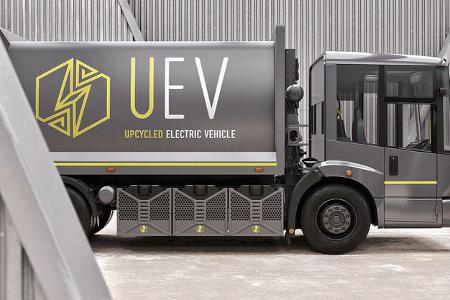 05/2022, Lunaz baut Diesel-Lkw auf Basis Mercedes Econic auf Elektroantrieb um
