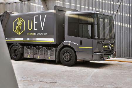 03/2022, Lunaz baut Diesel-Lkw auf Elektroantrieb um