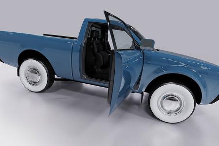 Alpha Motors Wolf RWD Elektro-Pick-up