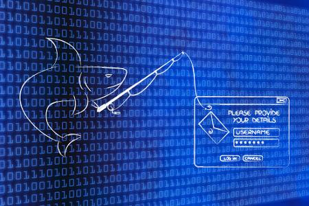 Beim Phishing versuchen Betrüger, uns Zugangsdaten oder Kreditkartennummern zu entlocken.