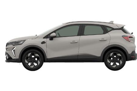 Renault Captur Facelift Patentbilder