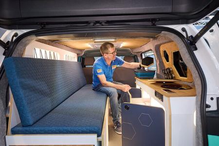 Nordvan ID.Bee ID.Buzz-Campervan Küche