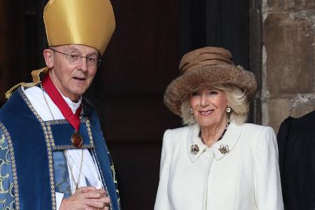 Königin Camilla vertritt Charles beim Gründonnerstags-Gottesdienst