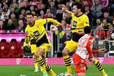 FC Bayern vs. BVB: Noten und Einzelkritik zum Klassiker - Am Samstag trafen der FC Bayern und Borussia Dortmund im Bundesliga-Klassiker aufeinander. Dem BVB gelang in der Allianz Arena die beste Leistung seit Jahren und ein verdienter 2:0-Erfolg. Auf Seiten der Münchner enttäuschten zahlreiche Profis. Alle Akteure in der Einzelkritik: FC Bayern vs. BVB: Noten und Einzelkritik zum Klassiker - Am Samstag trafen der FC Bayern und Borussia Dortmund im Bundesliga-Klassiker aufeinander. Dem BVB gelang in der Allianz Arena die beste Leistung seit Jahren und ein verdienter 2:0-Erfolg. Auf Seiten der Münchner enttäuschten zahlreiche Profis. Alle Akteure in der Einzelkritik: