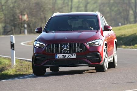 05/2021, Kosten und Realverbrauch Mercedes-GLA 35 4Matic