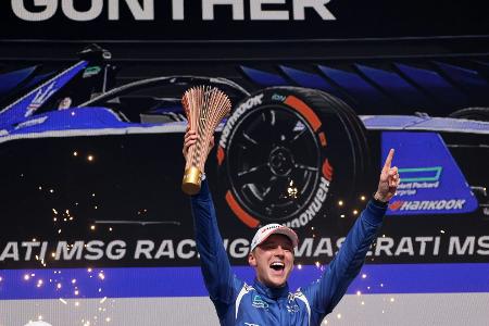Günther siegt in Sao Paulo - Wehrlein übernimmt WM-Führung Günther siegt in Sao Paulo - Wehrlein übernimmt WM-Führung