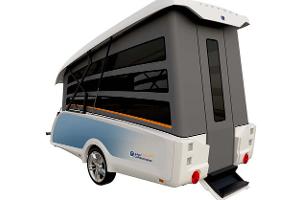 Klappwohnwagen in 30 Sekunden aufgebaut