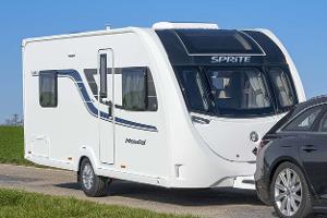 Britischer Caravan mit außergewöhnlichem Grundriss