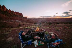 Bequemer Sitzen im Campingurlaub