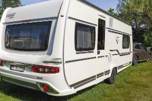 Moderne Überarbeitung des Premium-Caravans