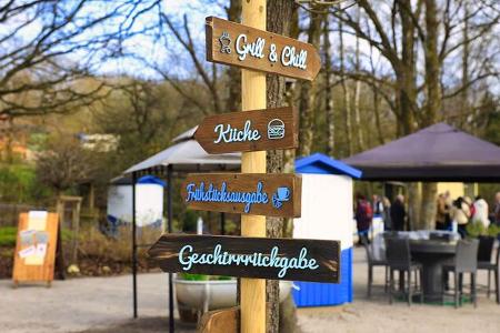 Wohnmobil-Oase am Schwarzrindersee - Schilderbaum