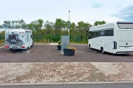 Wohnmobilstellplatz Tor zur Stadt Erfurt Parzellen