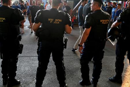 Mehr als 50 Festnahmen nach kroatischem Pokal-Halbfinale Mehr als 50 Festnahmen nach kroatischem Pokal-Halbfinale