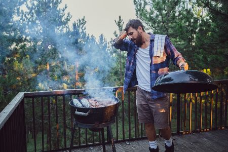 grillen balkon