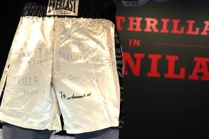 "Thrilla in Manila": Alis Shorts werden versteigert