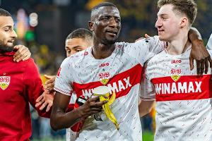 VfB feiert Guirassy: "Super-Serhou" schließt zu Gomez auf