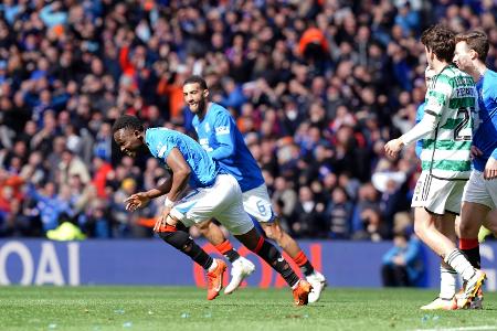Ex-Schalker Matondo rettet Rangers einen Punkt im Derby Ex-Schalker Matondo rettet Rangers einen Punkt im Derby