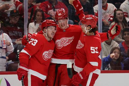 Seider mit Detroit auf Play-off-Kurs Seider mit Detroit auf Play-off-Kurs