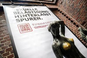 Bronze-Statuen als Zeichen gegen sexuelle Belästigung 