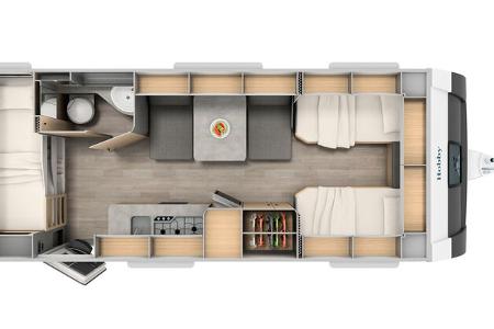 Hobby Maxia 595 KML Test Grundriss
