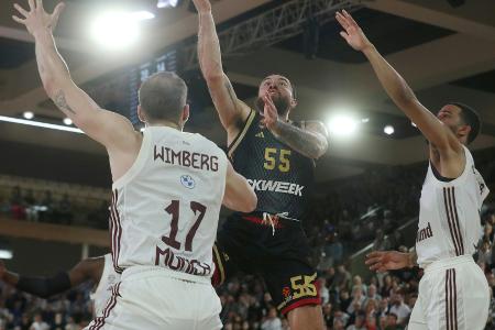 Basketball: Bayern verlieren zum EuroLeague-Abschluss Basketball: Bayern verlieren zum EuroLeague-Abschluss