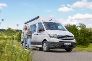 Campingbus-Baureihe auf VW Crafter
