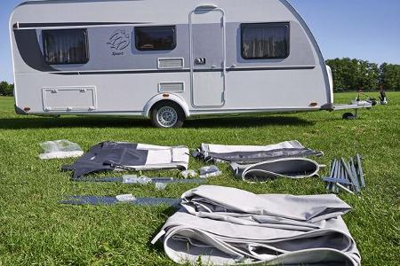 Vorzeltkunde, Camping