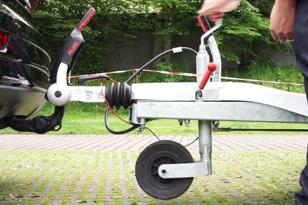 Wohnwagen ankuppeln