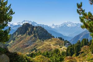 Campingurlaub im Wallis in den Alpen