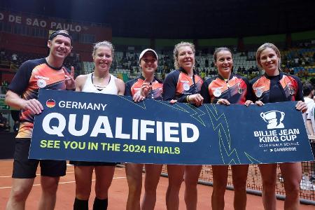 BJK Cup: Siegemund siegt - Deutschland in der Finalrunde