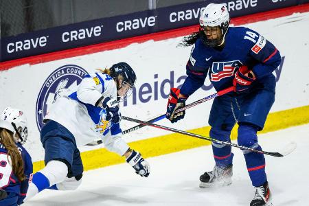 Eishockey-WM der Frauen: USA und Kanada im Finale