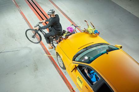 ADAC-Crashtest Fahrrad