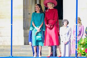 Staatsbesuch in Amsterdam: Letizia und Máxima beweisen Mut zur Farbe!