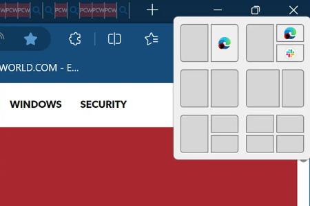 Die Snap-Layouts/Gruppen von Windows 11 auf einem Laptop-Bildschirm sind möglicherweise begrenzter im Vergleich zu größeren Monitoren, die mehr Layout-Optionen bieten.