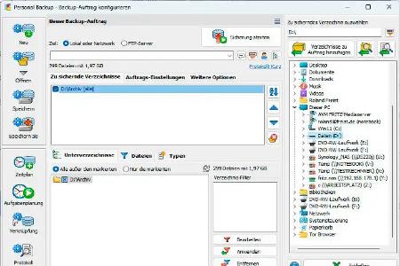 Eine entscheidende Maßnahme im Kampf gegen Ransomware sind regelmäßige automatische Backups, wie sie von Programmen wie Personal Backup erstellt werden.