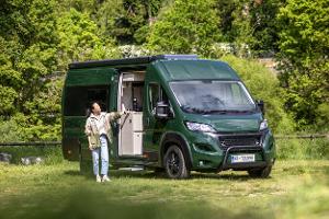 Campingbus mit Liebe zum Detail