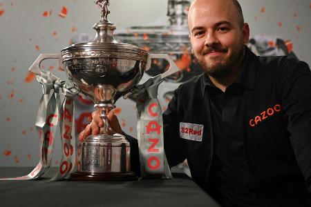 Titelverteidiger Brecel bei Snooker-WM schon raus Titelverteidiger Brecel bei Snooker-WM schon raus
