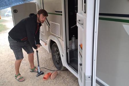 Dauertest Chausson 640 Titanium Ultimate - Fahrradpumpe