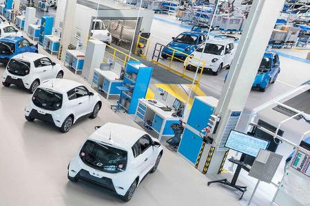07/2021, Produktion des e.Go Life im Werk Aachen