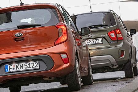 Kia Picanto, Suzuki Ignis