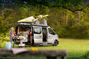 Ungewöhnlicher Camper-Grundriss mit cleveren Ideen