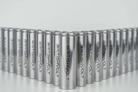 Britishvolt Rundzellen Batterie Akku