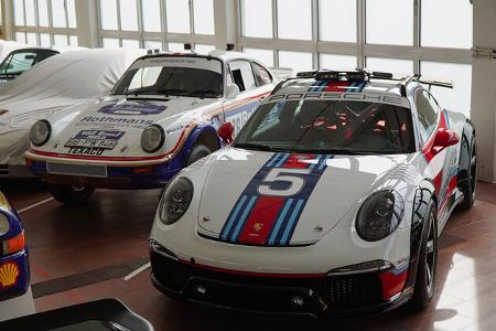 Porsche 911 Dakar 991 Martini Heilige Hallen 